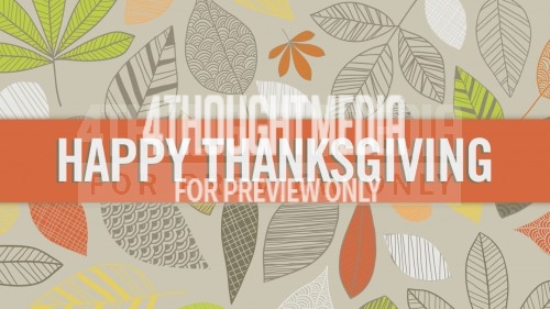 Modern Happy Thanksgiving Still