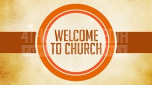 Thanksgiving Welcome To Church Still