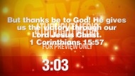 Thanksgiving Verses Countdown