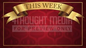 Gold Ribbon on Red - This Week Still